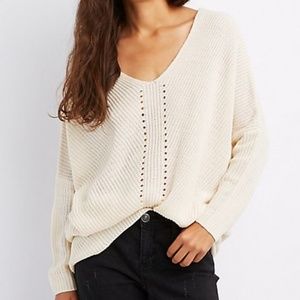 Oversized Cream Sweater